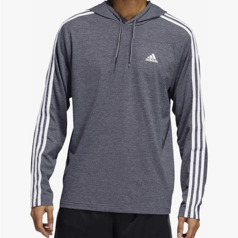 NWT Men’s Adidas Lightweight Pullover Hoodie T Shirt XXL